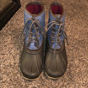 Male Tommy Hilfiger weather boots size 7